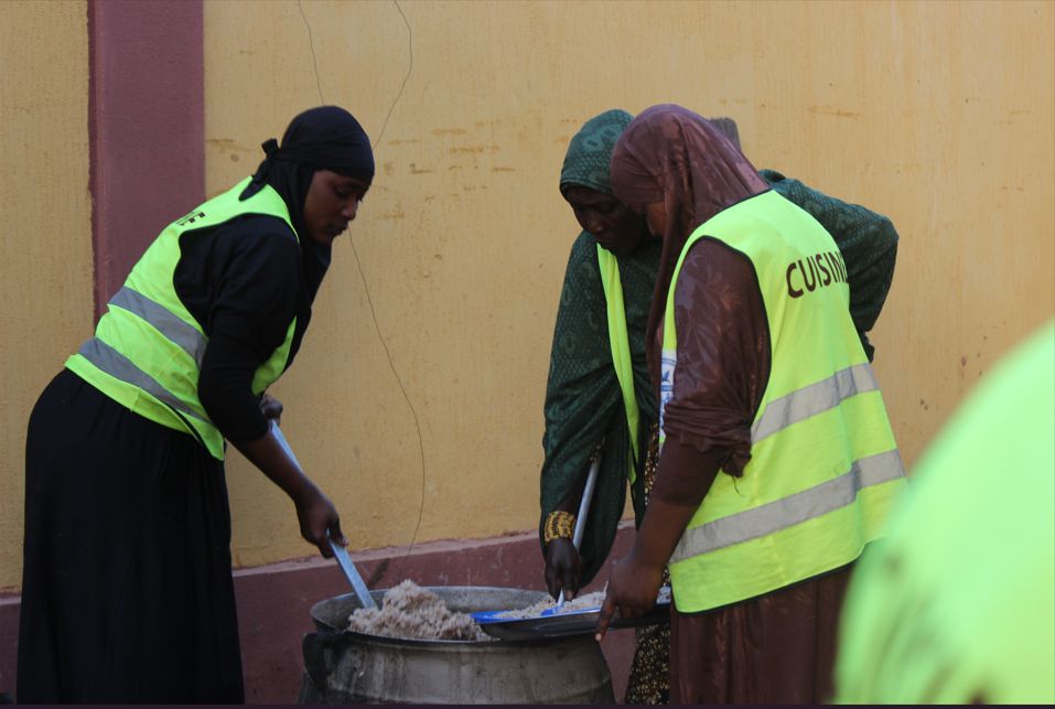Action de l'ONG ANSH sur le terrain